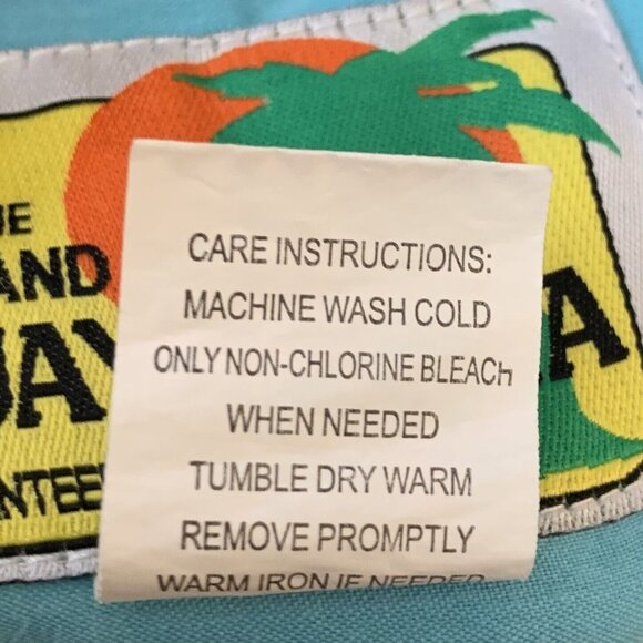 Vintage Mens Shirt Size 3X Light Blue Zip Front White Stitching Genuine Haband - Picture 4 of 6